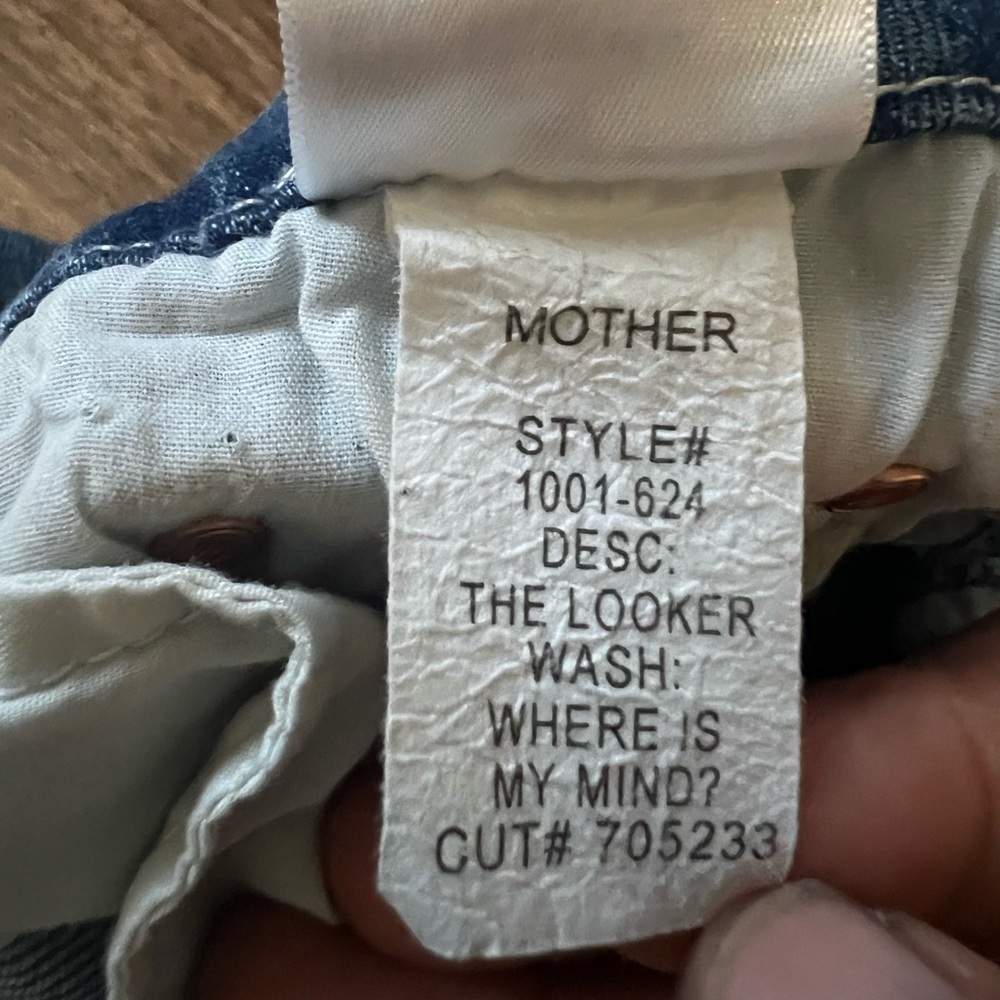 MOTHER The Looker in color Where is my mind size 24 current retail $248. - Picture 12 of 12